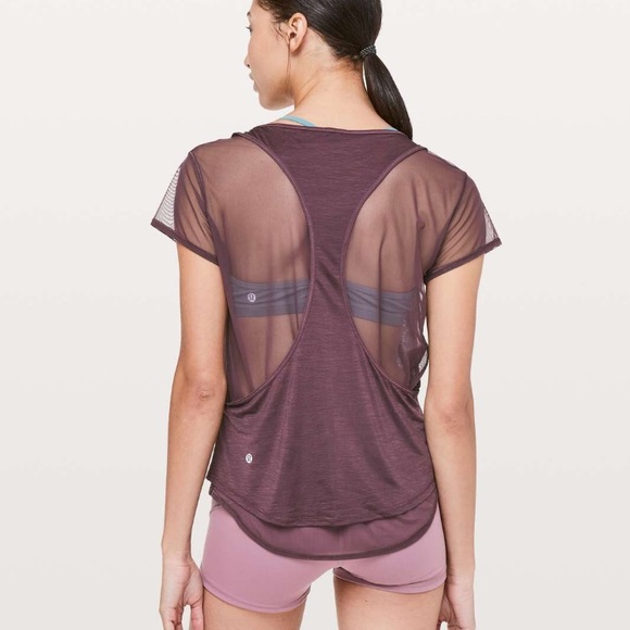 lululemon athletica Tops - Lululemon Set The Course Short Sleeve NWT Sz 6